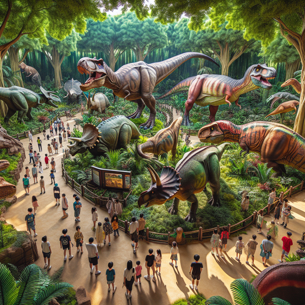 Odkryj tajemnice prehistorii w parku dinozaurów