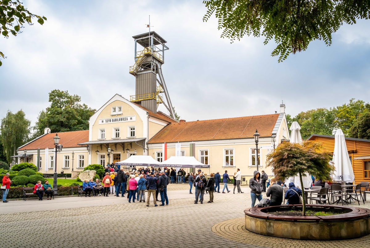 Kopalnia Soli "Wieliczka" - Szyb Daniłowicza, wejście do Kopalni