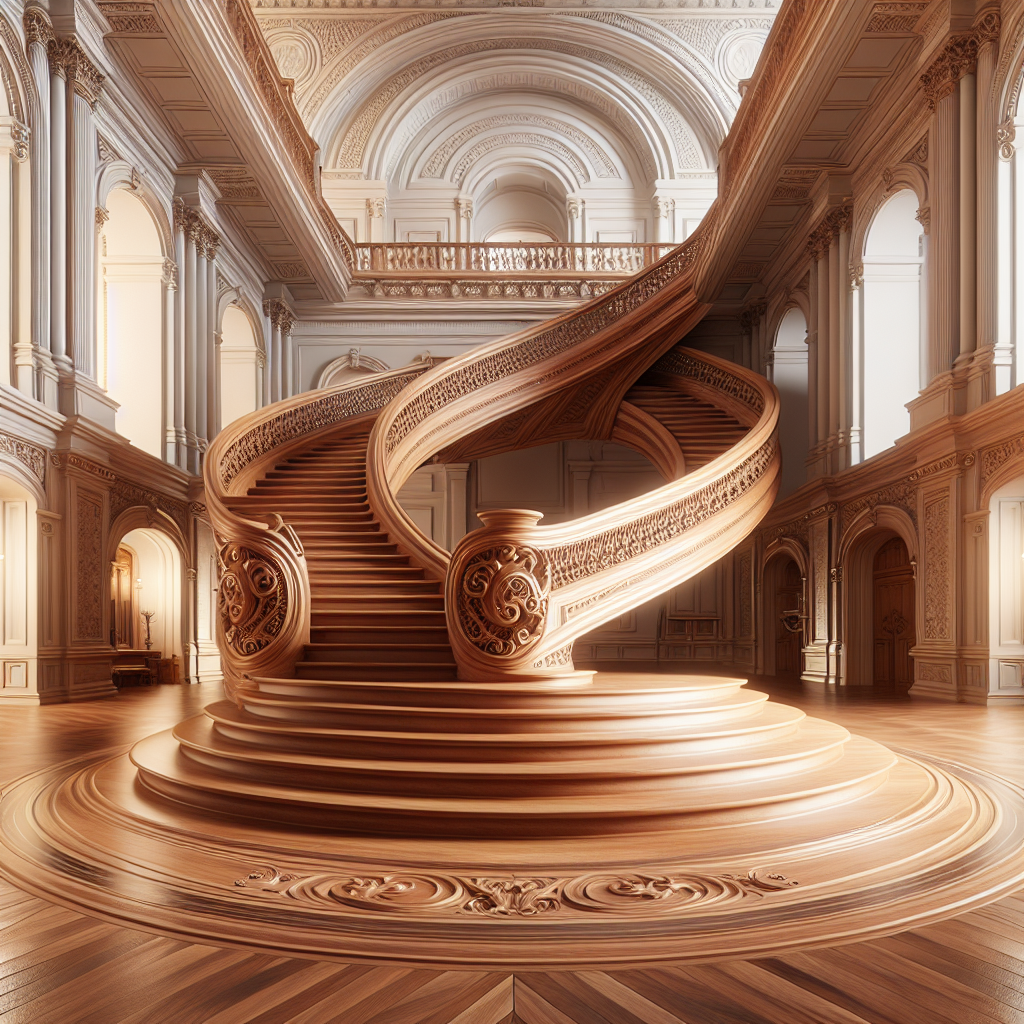 Schody w kształcie litery U – idealne rozwiązanie dla przestronnych wnętrz