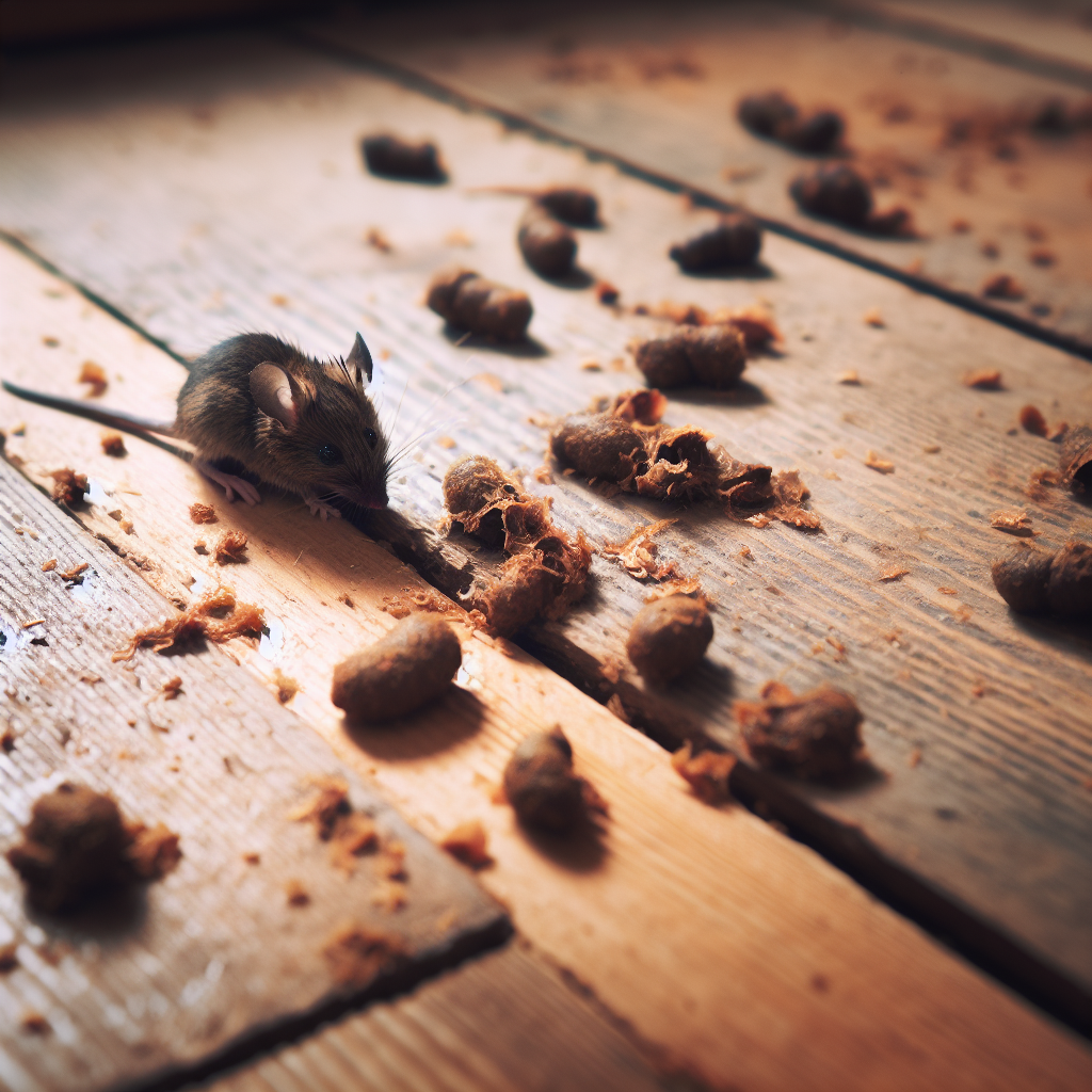 Odchody myszy a szczura – co mówią o obecności gryzoni w domu?