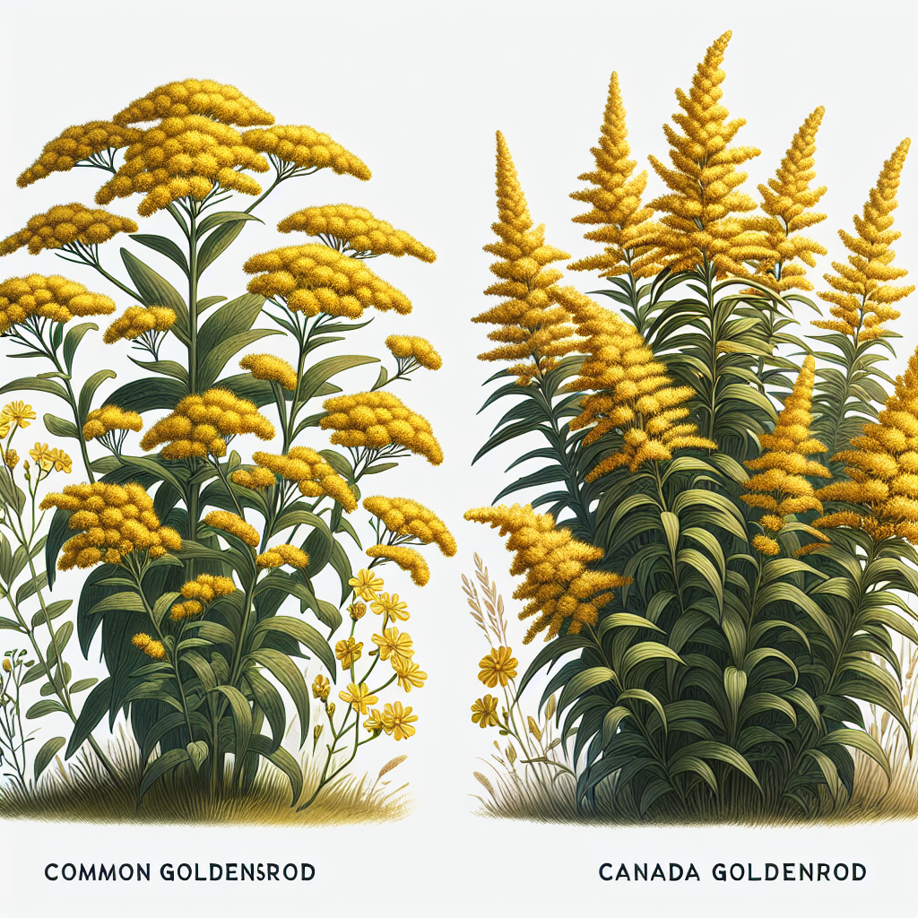 Nawłoć pospolita a kanadyjska? Różnice w wyglądzie i zastosowaniach