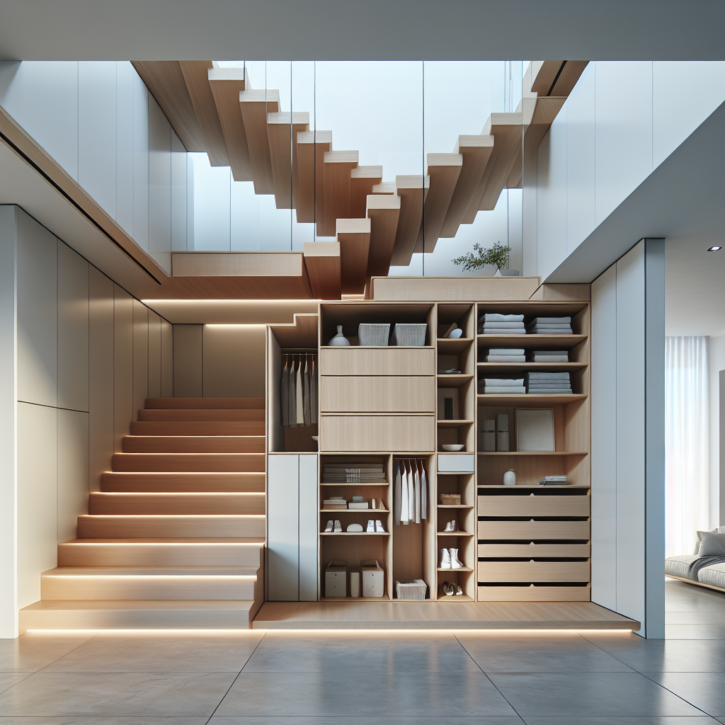 Schody zabudowane – praktyczne zastosowanie w nowoczesnych wnętrzach