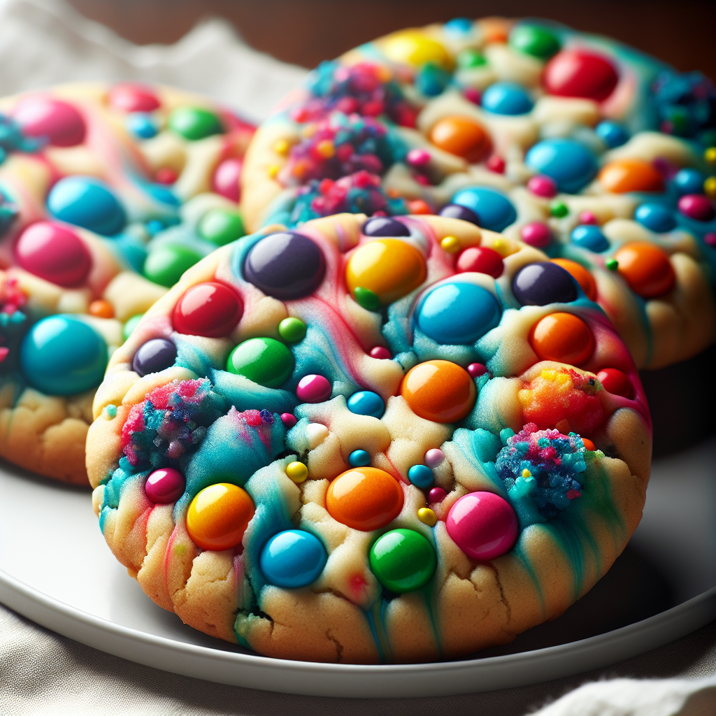 Ciasteczka z M&M's – przepisy na kolorowe i chrupiące słodkości