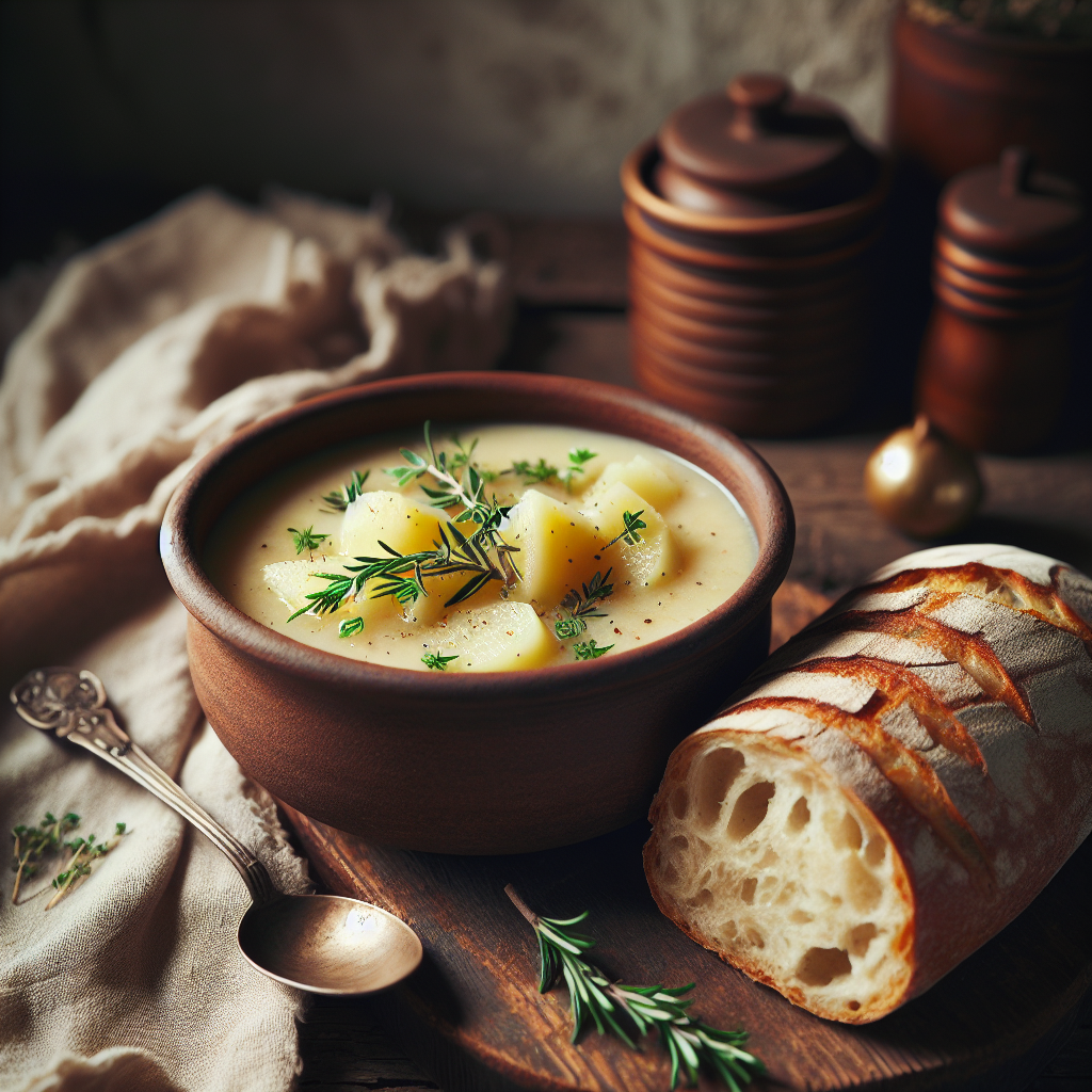 Zupa kartoflanka – przepisy na prostą i sycącą zupę ziemniaczaną