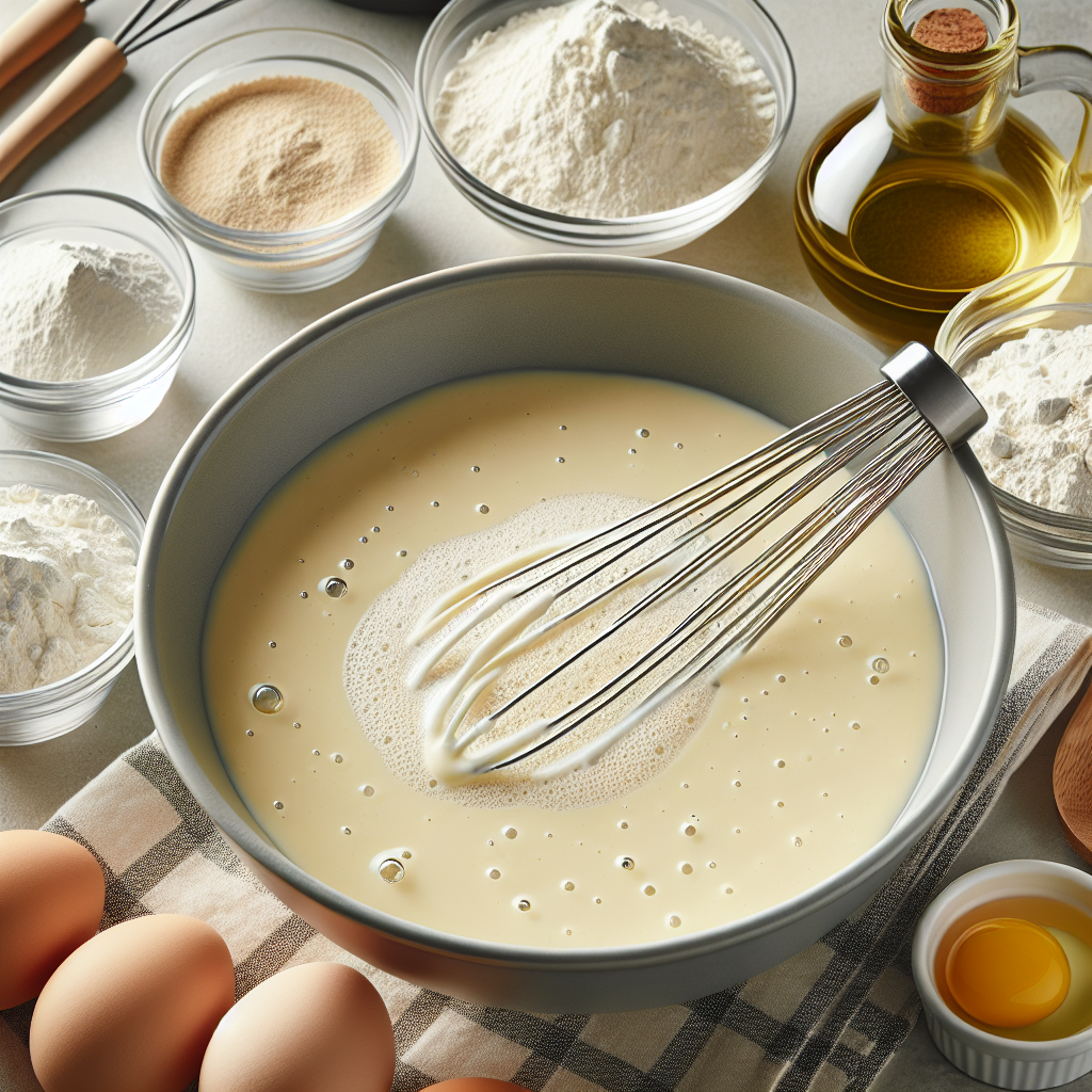 Przepis na ciasto naleśnikowe – idealna baza do naleśników słodkich i wytrawnych