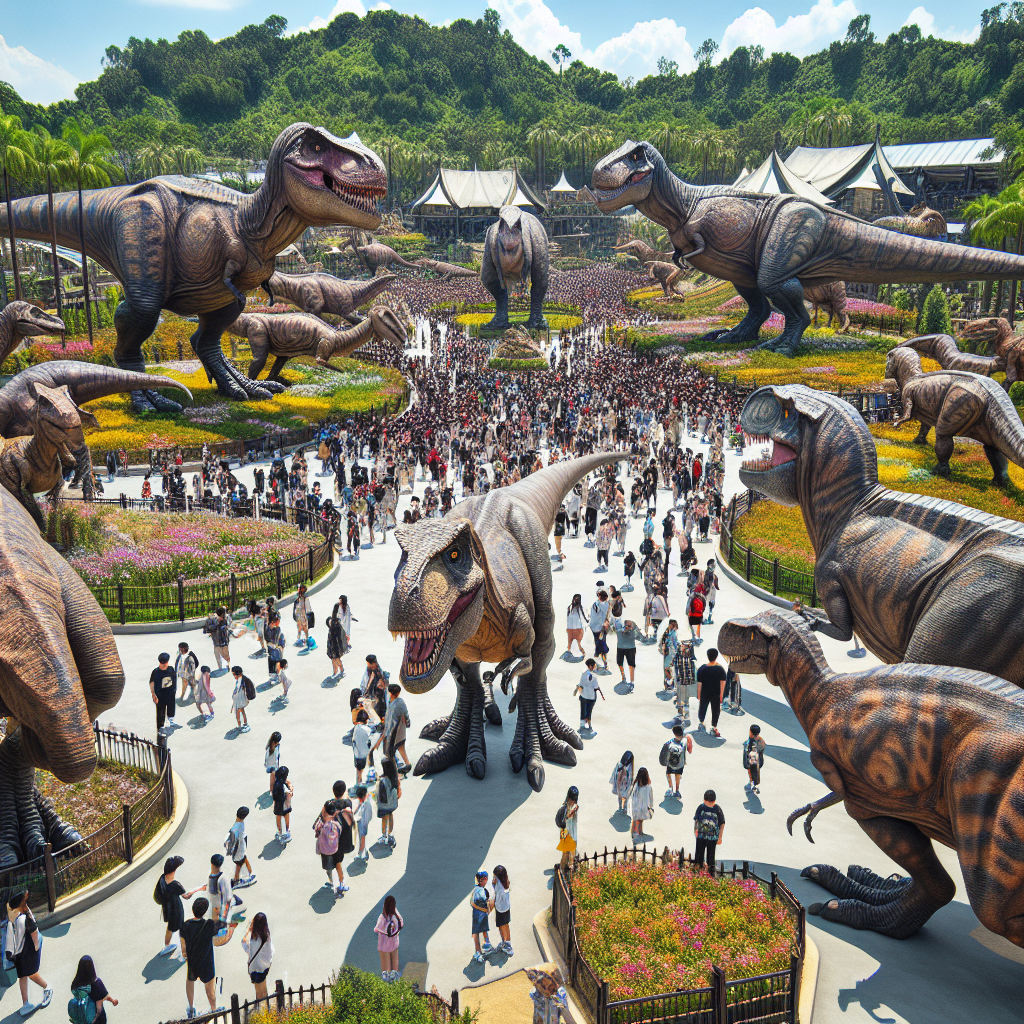 Taka atrakcja tylko w Polsce! Największy parki rozrywki z ruchomymi dinozaurami!